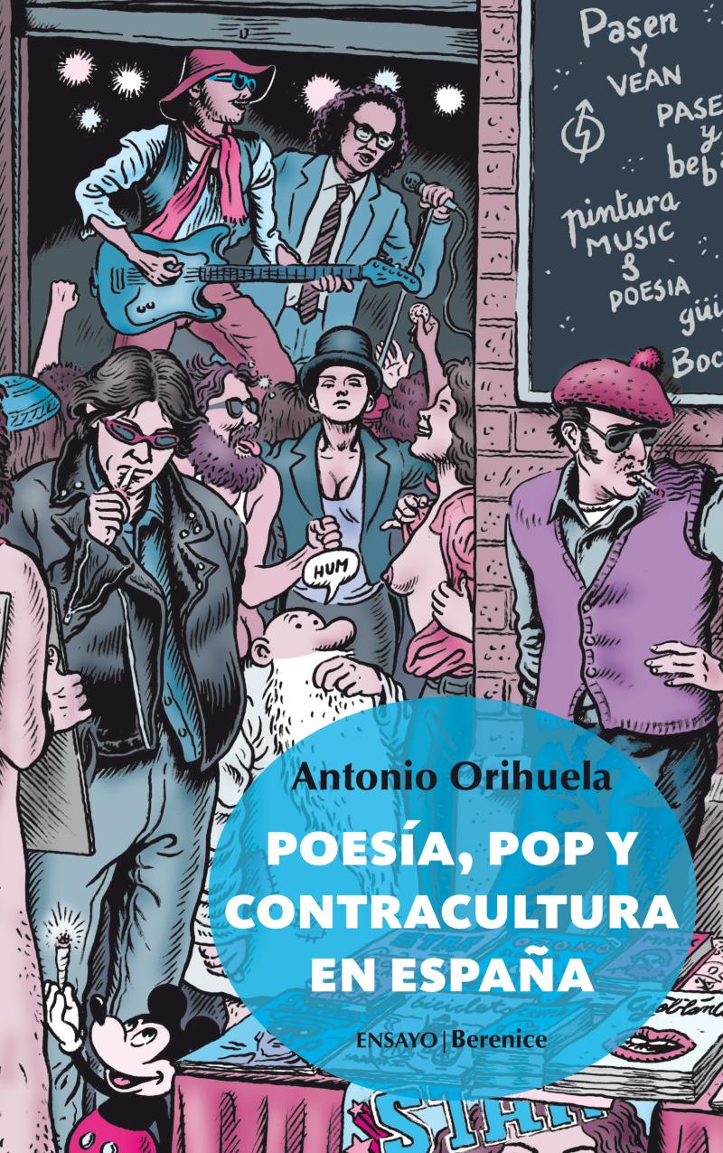 Portada del libro POESÍA, POP Y CONTRACULTURA EN ESPAÑA