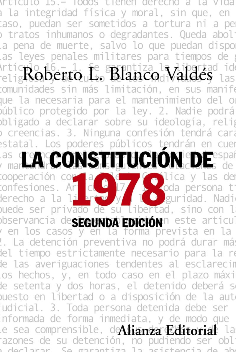 Portada del libro LA CONSTITUCIÓN DE 1978 - SEGUNDA EDICIÓN