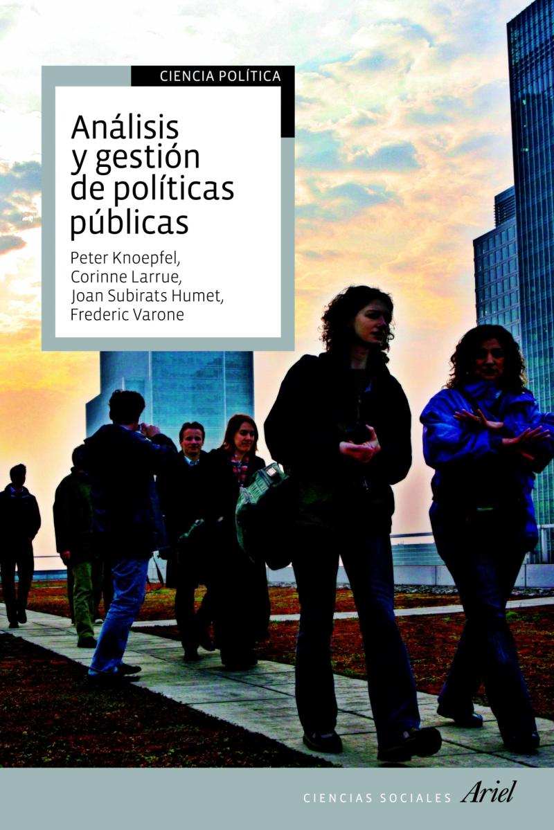 Portada del libro ANÁLISIS Y GESTIÓN DE POLÍTICAS PÚBLICAS