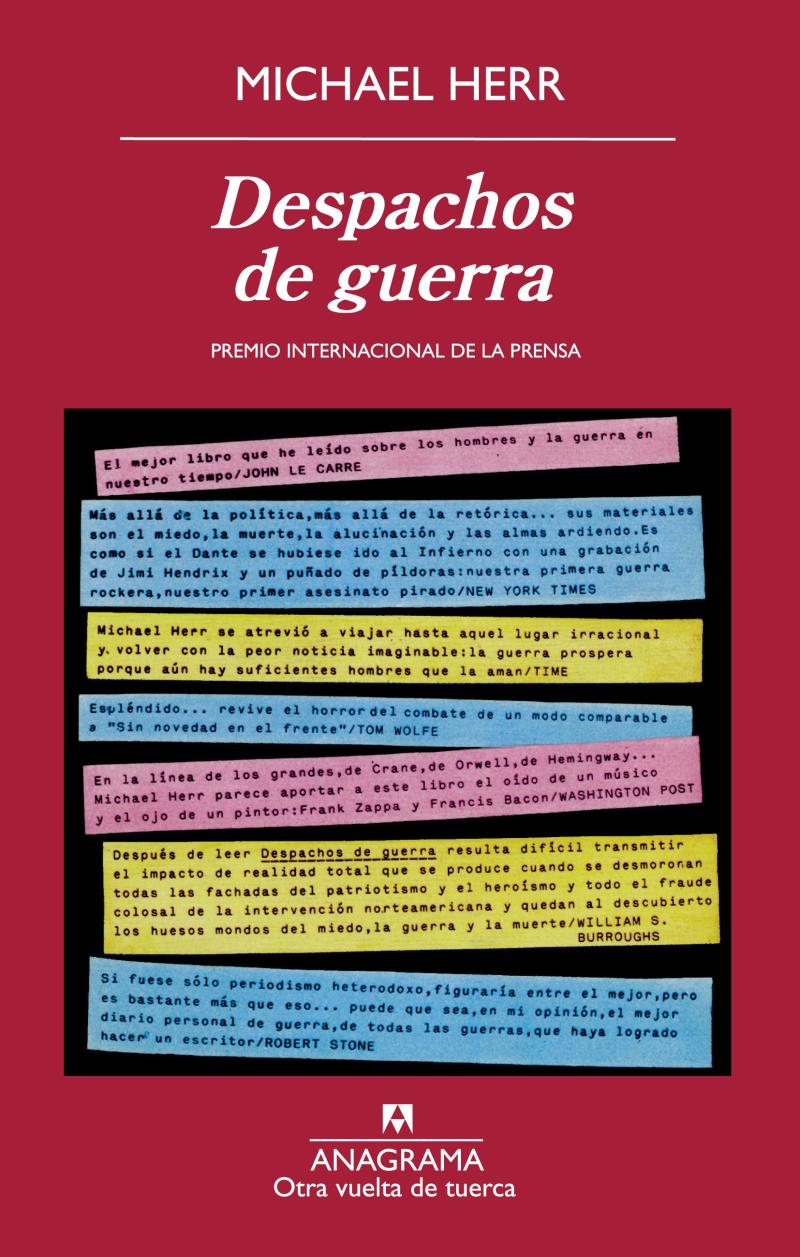 Portada del libro DESPACHOS DE GUERRA - PREMIO INTERNACIONAL DE LA PRENSA