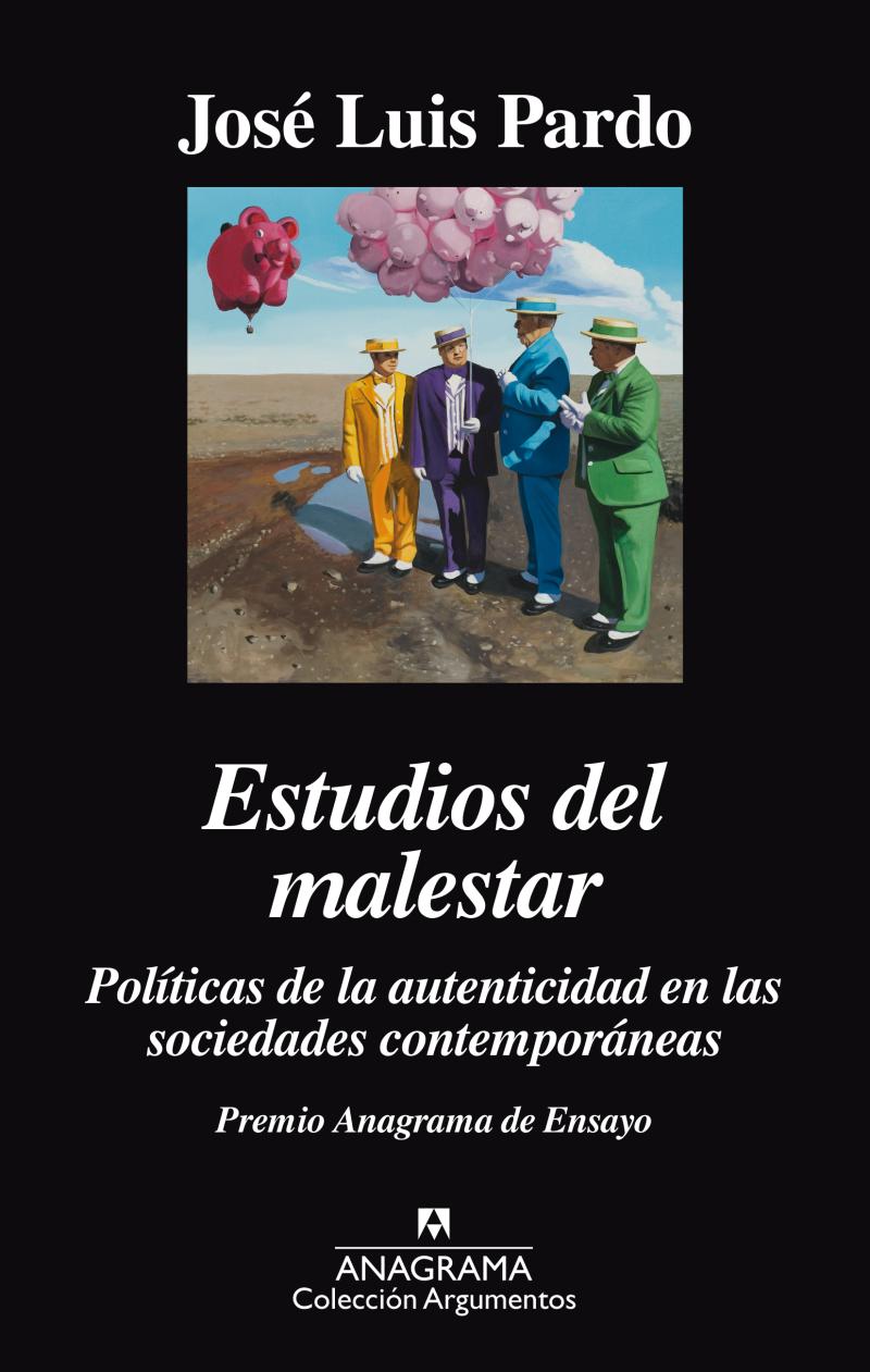 Portada del libro ESTUDIOS DEL MALESTAR - POLÍTICAS DE LA AUTENTICIDAD EN LAS SOCIEDADES CONTEMPORÁNEAS