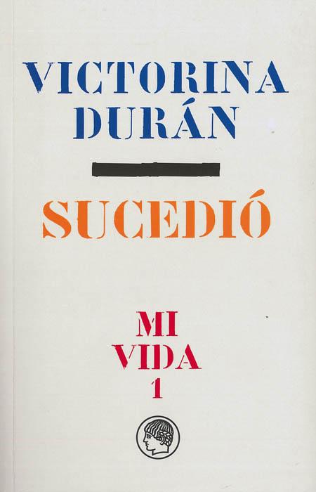 Portada del libro SUCEDIÓ MI VIDA 1