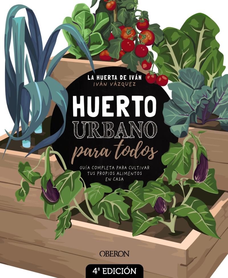 Portada del libro HUERTO URBANO PARA TODOS - GUÍA COMPLETA PARA CULTIVAR TUS PROPIOS ALIMENTOS EN CASA