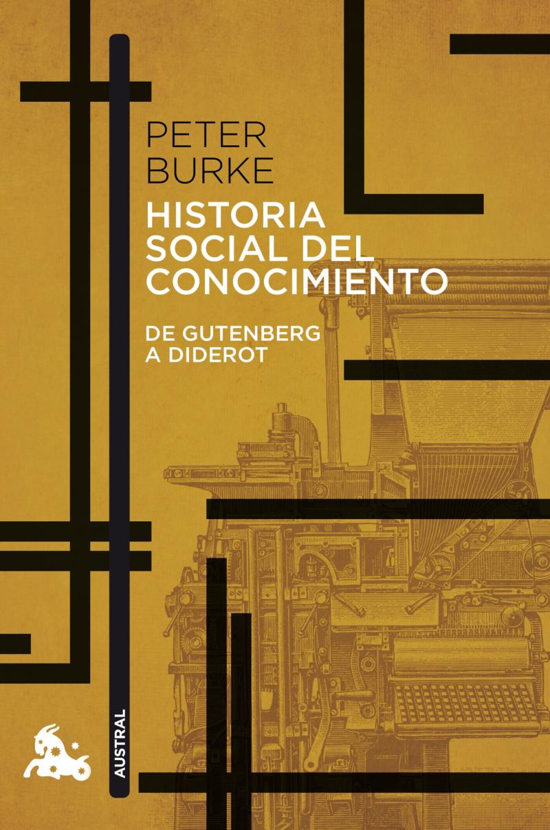 Portada del libro HISTORIA SOCIAL DEL CONOCIMIENTO - DE GUTENBERG A DIDEROT