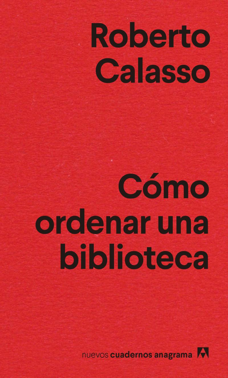 Portada del libro CÓMO ORDENAR UNA BIBLIOTECA