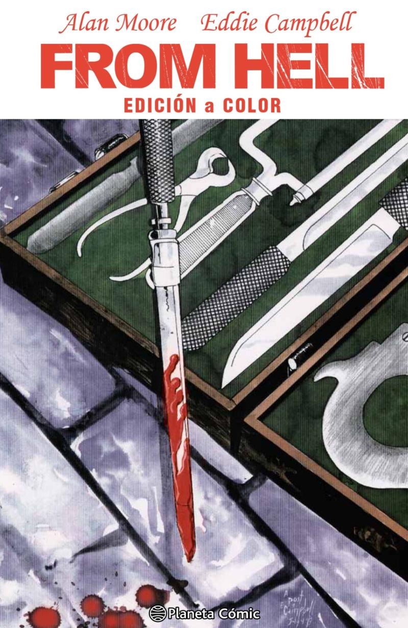 Portada del libro FROM HELL EDICIÓN A COLOR (NOVELA GRÁFICA)