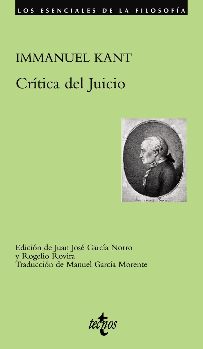 Portada del libro CRÍTICA DEL JUICIO