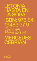 Portada del libro LETONIA HASTA EN LA SOPA - UNA CRONICA LITERARIA