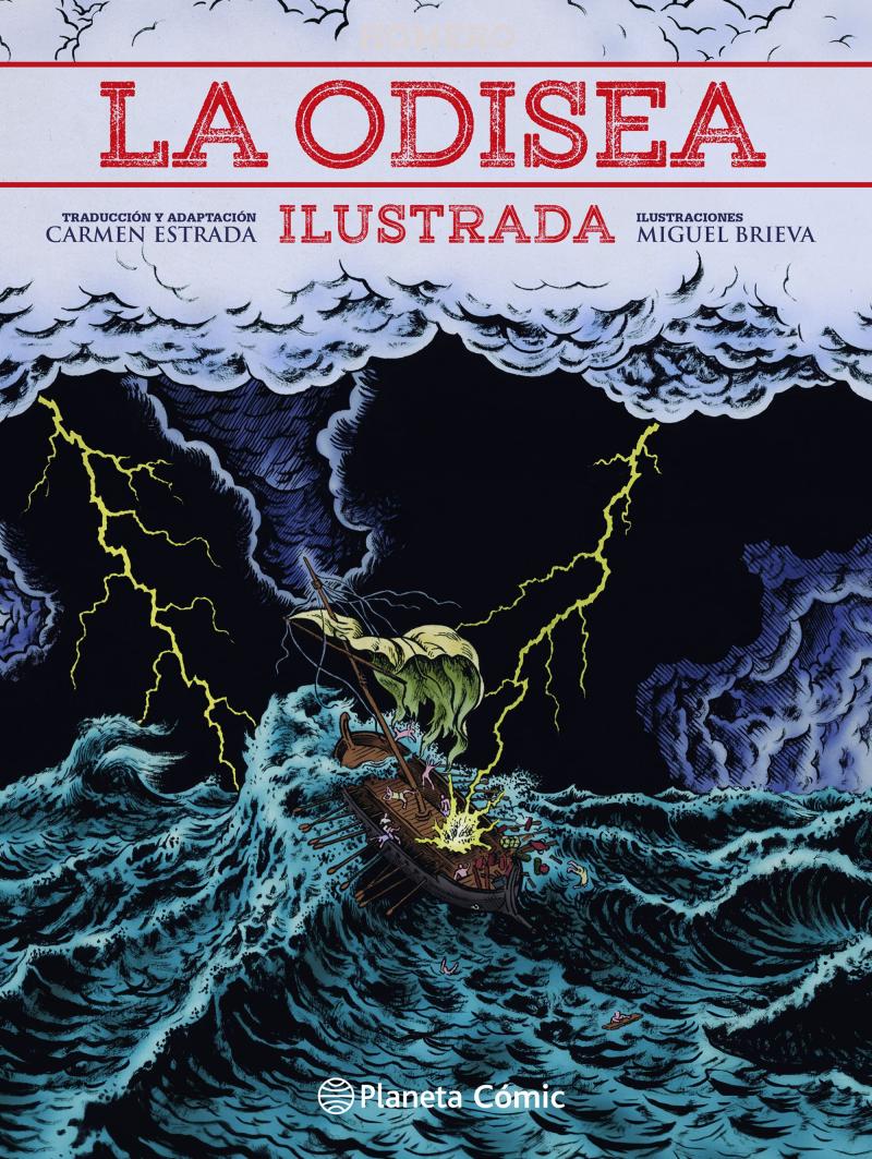 Portada del libro LA ODISEA ILUSTRADA
