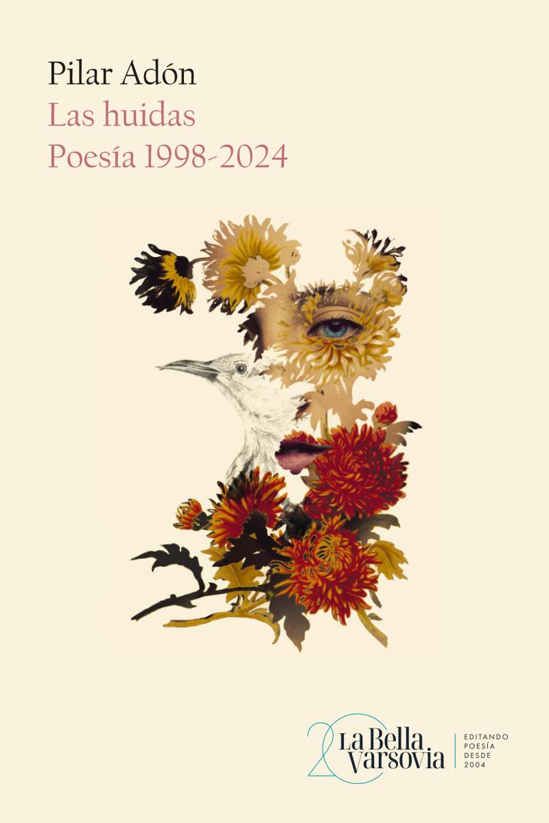 Portada del libro LAS HUIDAS - POESÍA 1998-2024