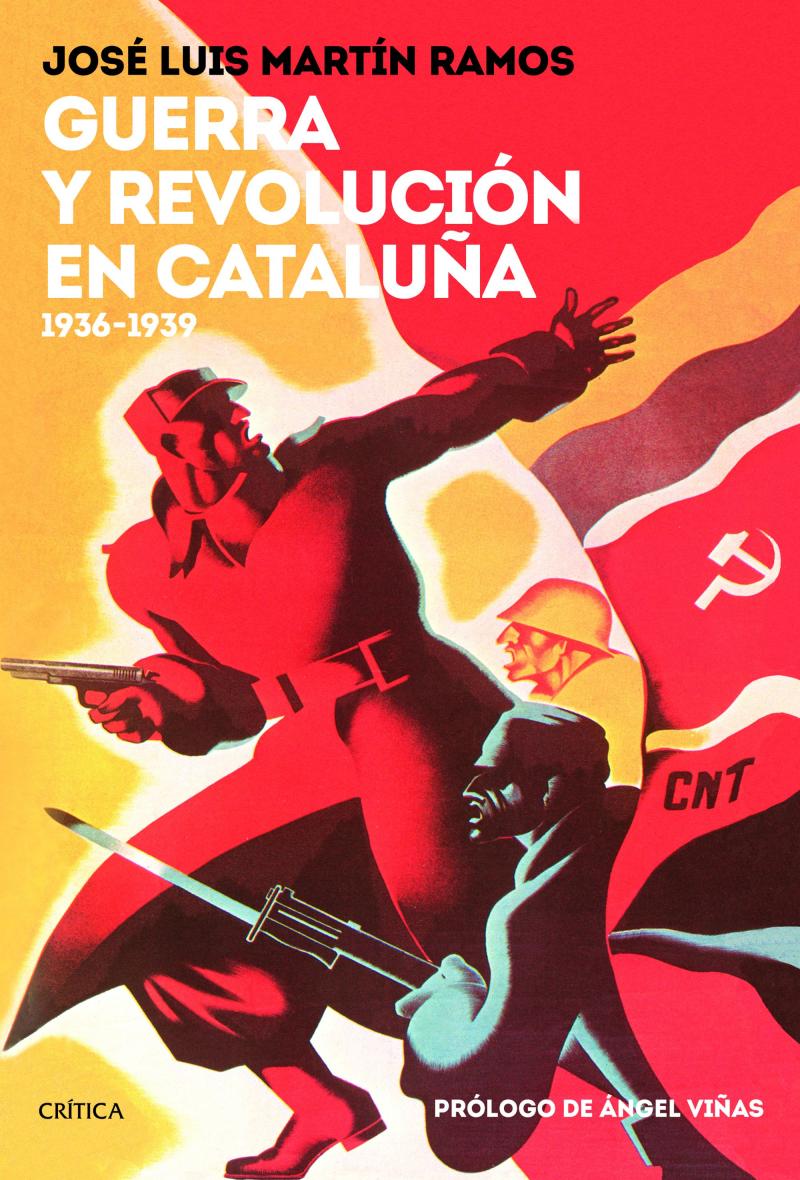 Portada del libro GUERRA Y REVOLUCIÓN EN CATALUÑA - 1936-1939