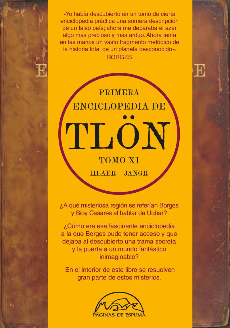 Portada del libro PRIMERA ENCICLOPEDIA DE TLON - TOMO XI