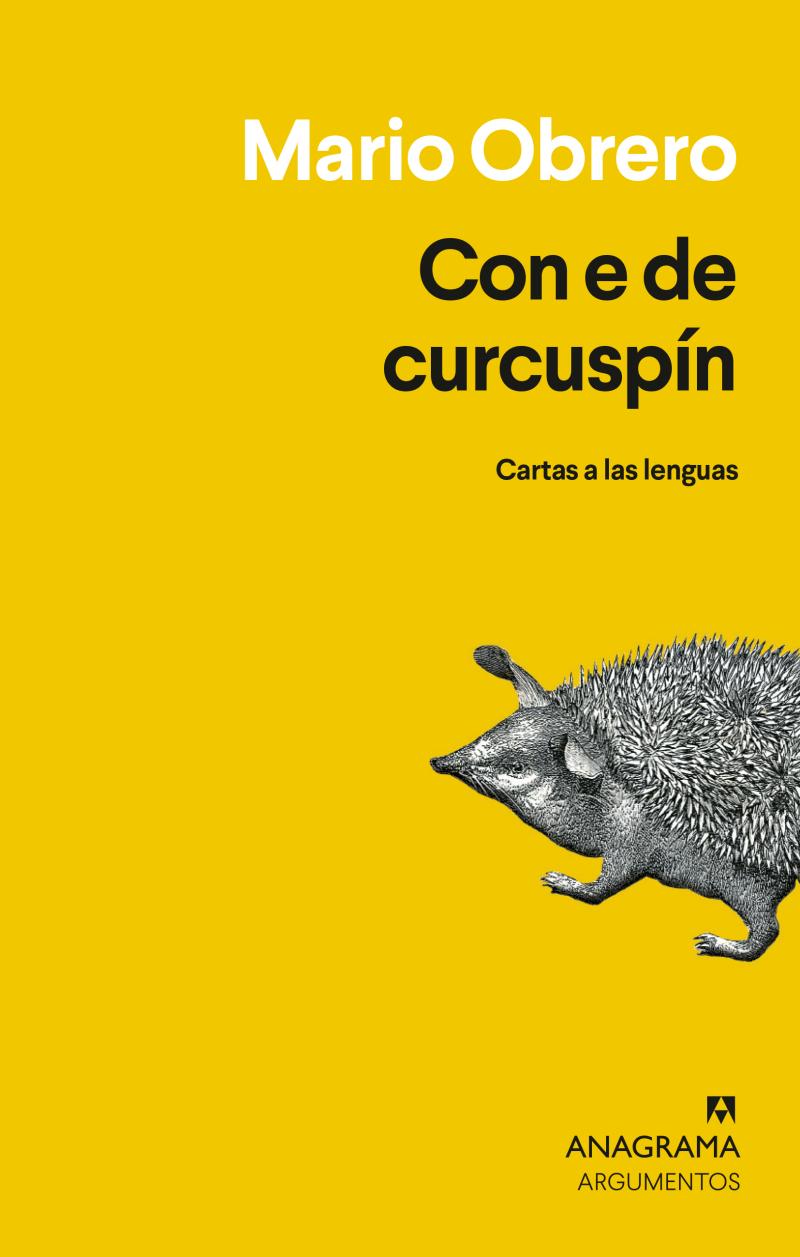 Portada del libro CON E DE CURCUSPÍN - CARTAS A LAS LENGUAS