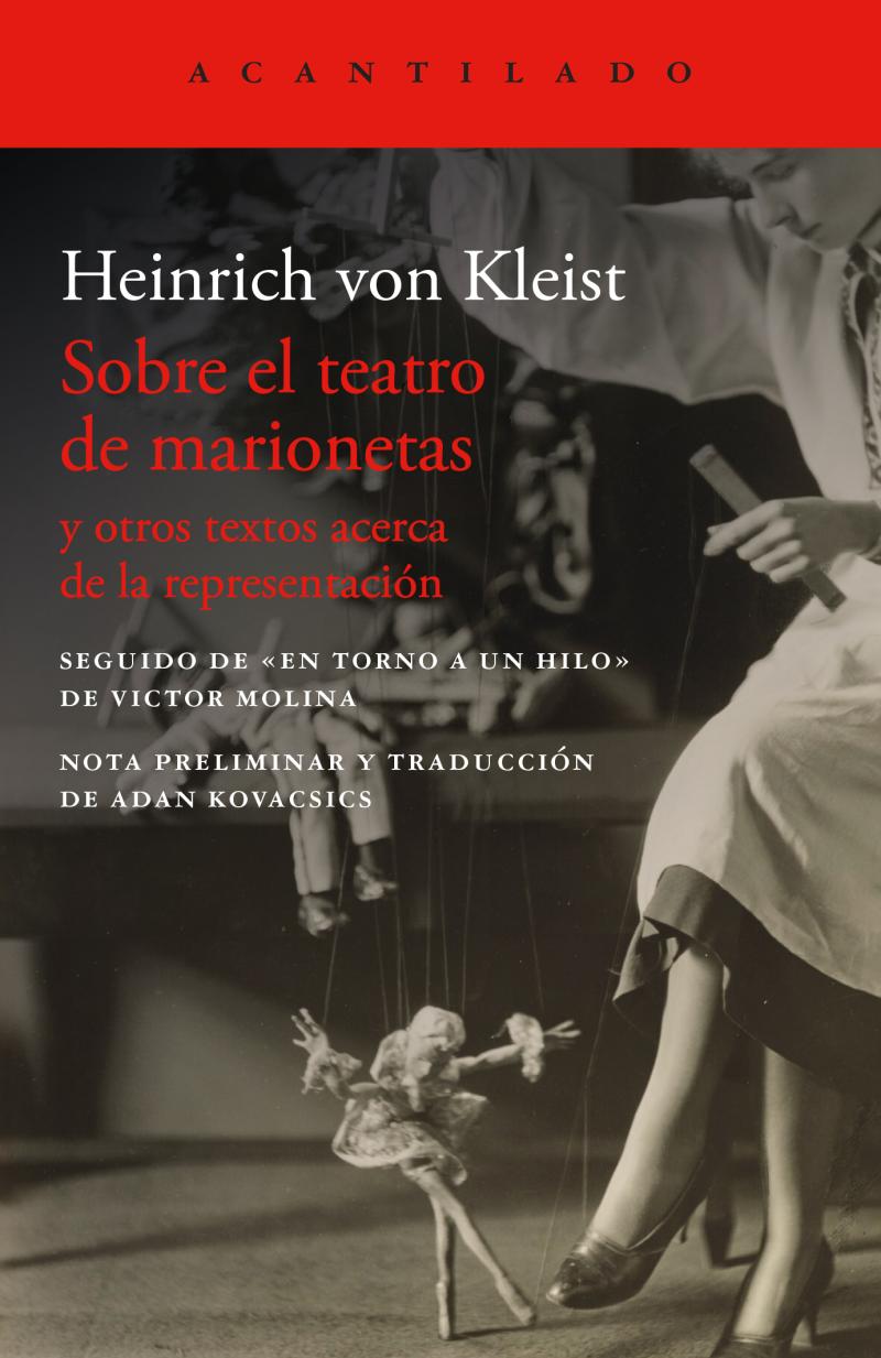 Portada del libro SOBRE EL TEATRO DE MARIONETAS - Y OTROS TEXTOS ACERCA DE LA REPRESENTACIÓN