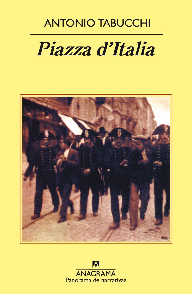 Portada del libro PIAZZA D'ITALIA - FÁBULA POPULAR EN TRES ACTOS, UN EPÍLOGO Y UN APÉNDICE